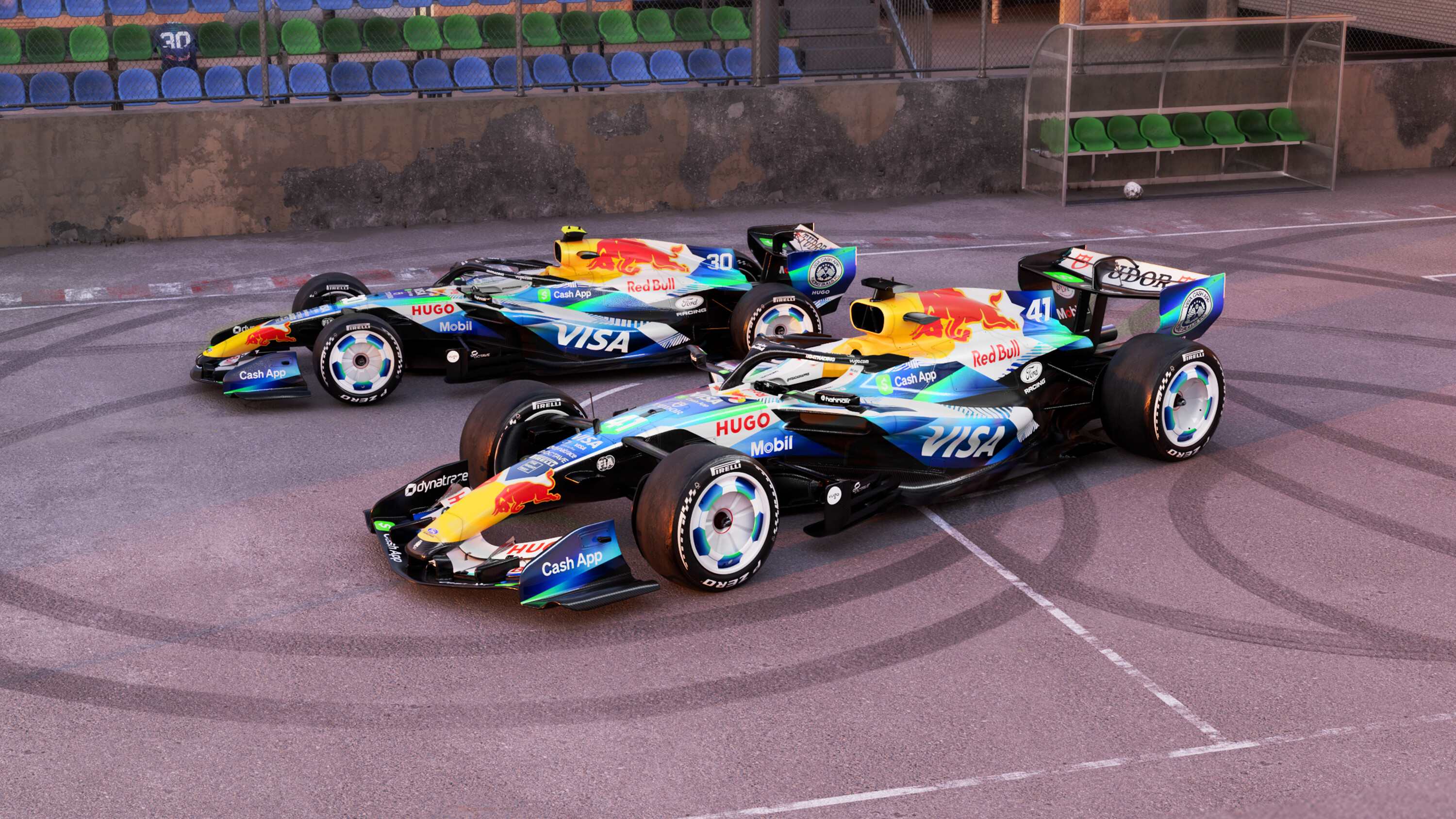 FORMULA 1 ETIHAD AIRWAYS ABU DHABI GRAND PRIX 2021 - STARTING GRID